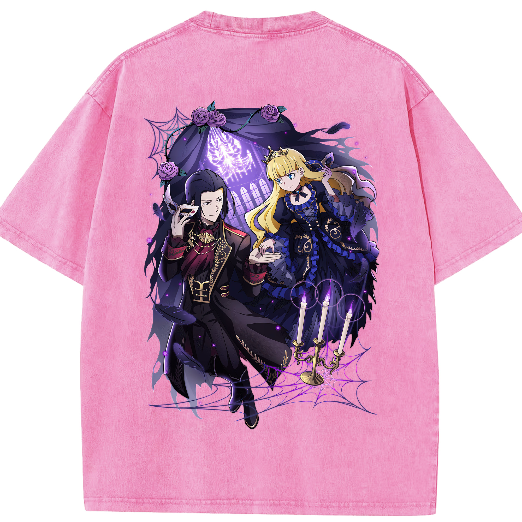 （画像用） 文豪ストレイドッグス Bungo Stray Dogs 綿100% ヴィンテージ風 半袖Tシャツ（背面プリント）